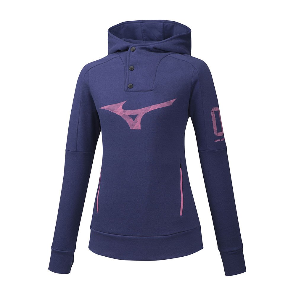 Womens Mizuno Heritage Hoodie Purple Philippines (JSTIRH529)